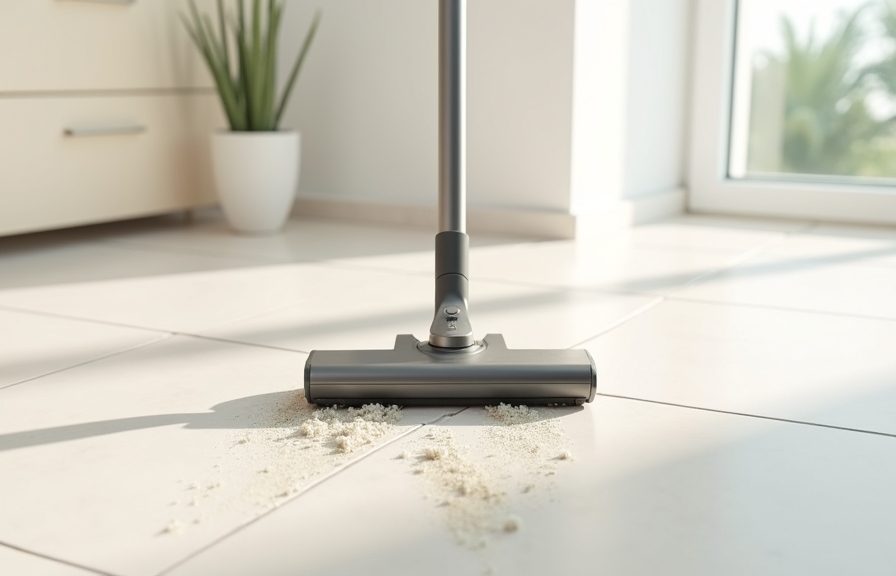 שואב משאיר לכלוך